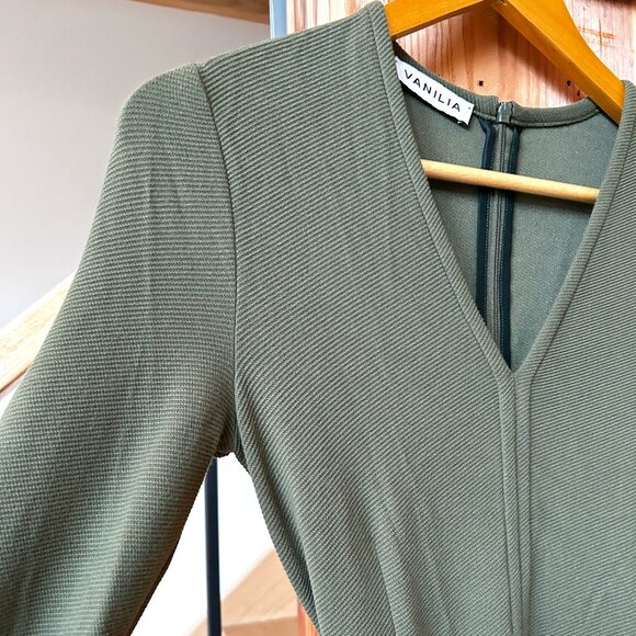 Vanilia Dark Green Jumpsuit - Picture 1 of 6